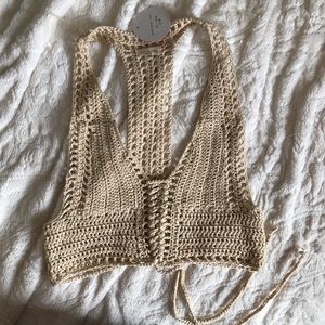 NWT crocheted top
